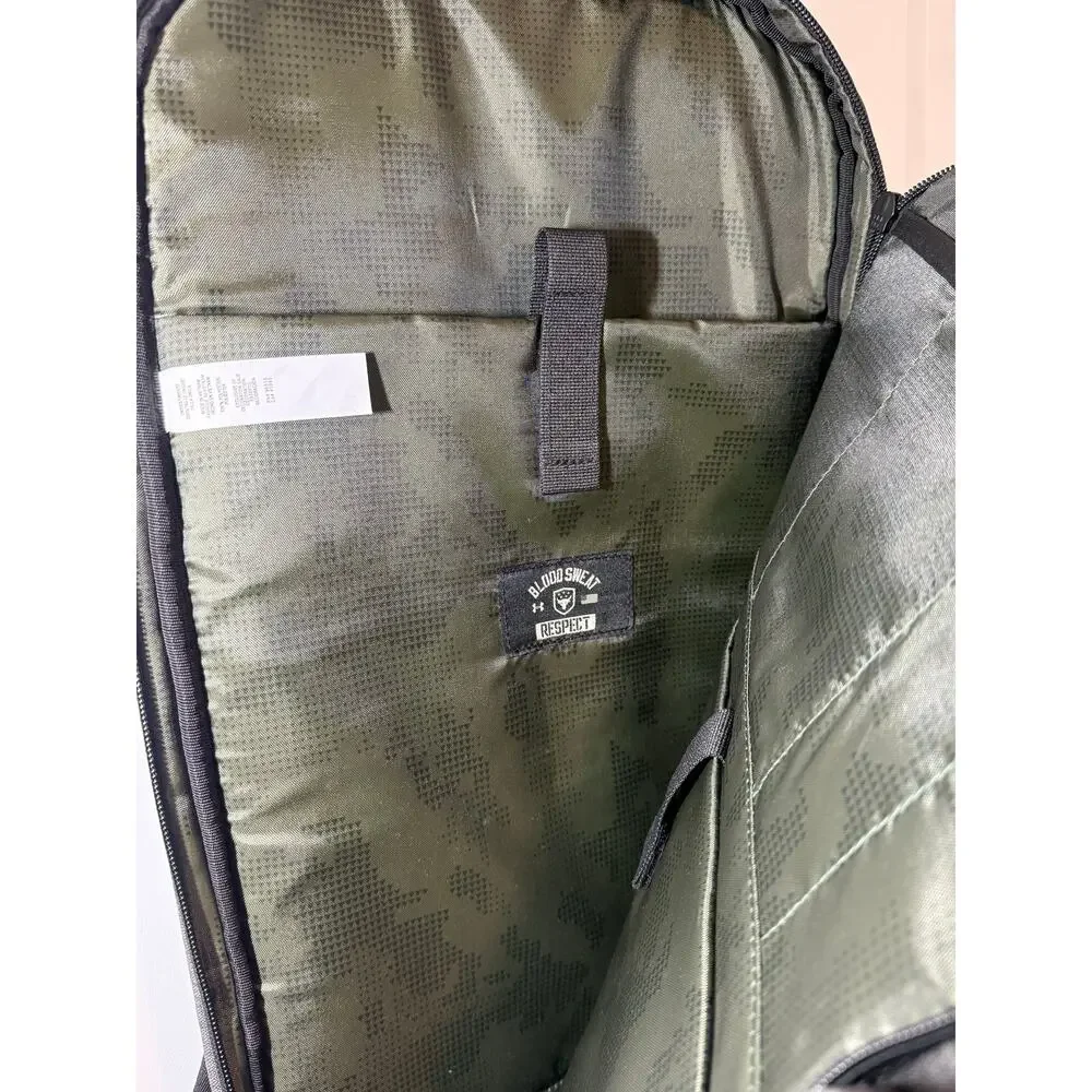 Under Armour  Project Rock Camouflage Hiking Casual Preppy Backpack. 30L.